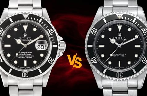 rolex submariner no date vs daytona|Rolex Submariner Date.